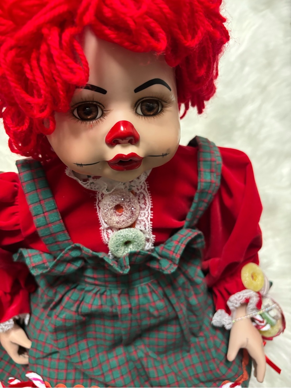 Raggedy Ann 23" Dolls Numbered by Beverly Stoehr Vintage ChristmasRare